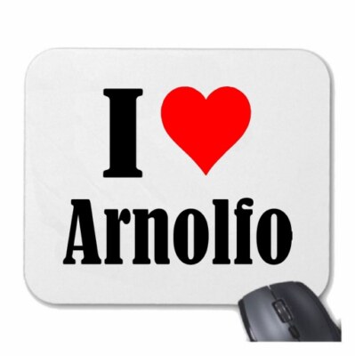 MOUSEPAD Mauspad I Love Arnolfo Ich Liebe Arnolfo