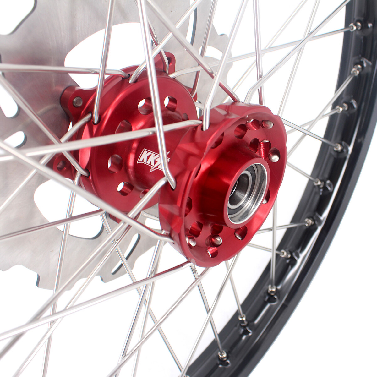 KKE 21-19" MX Wheels Rims Fit Honda CRF250R 2014 CRF450R 2013-2014 CNC Dirt Bike - Thumbnail 12