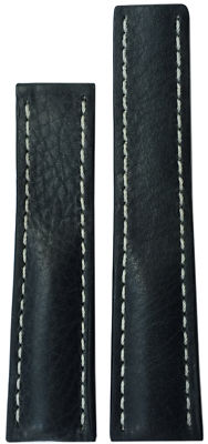 24x20 RIOS1931 for Panatime Charcoal Vintage Watch Strap For Breitling Deply 