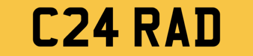 Clara Cara D Private number plate UK cherished car registration plate C24 RAD - Picture 1 of 4