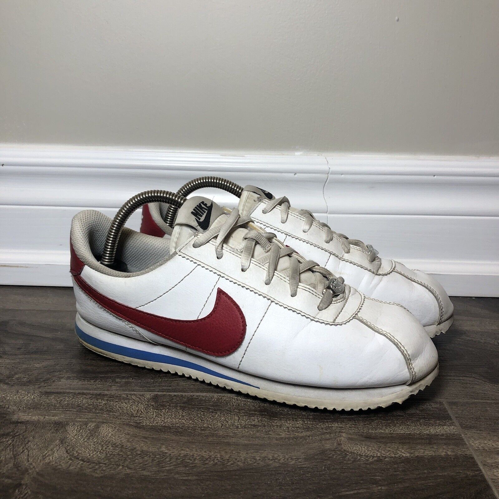 Nike Classic Cortez White and Blue Size