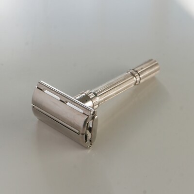 Vintage 1963 (I-4) Gillette Slim verstellbarer Rasierer - Top Zustand