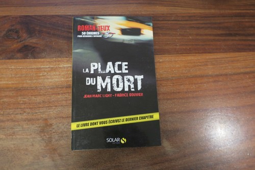LA PLACE DU MORT  -- ROMAN JEUX  -  SOLAR EDITIONS - Imagen 1 de 2