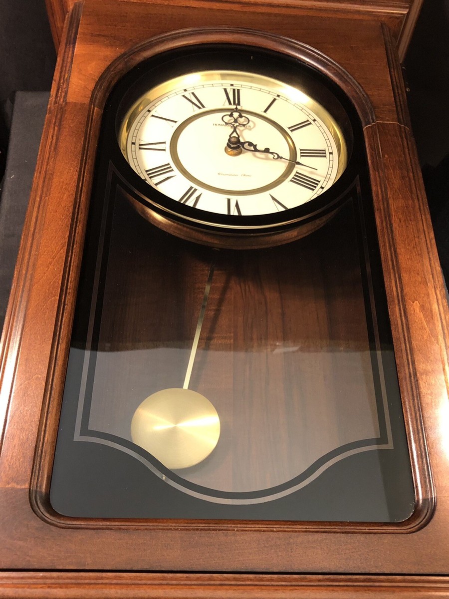 Howard Miller Chiming Pendulum Wall Clock Model #613-164