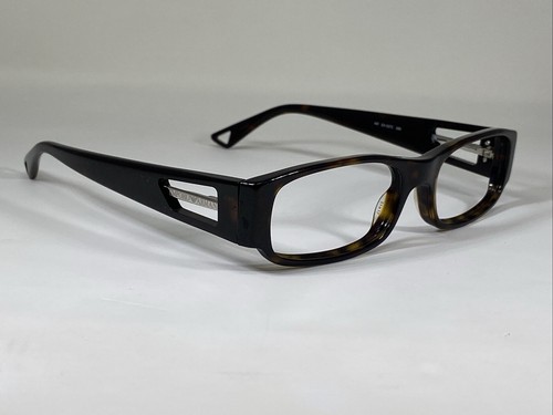 EMPORIO ARMANI EA9373 086 Italy Dark Brown Tortoise 51-17-140 Eyeglasses Frame - Picture 3 of 11