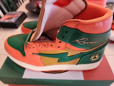 Reves Sport/kiy 85 High. Kool Kiys Citrus Orange/kelly Green House Of  Pain Fine