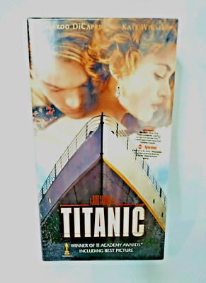 VHS NEW SEALED 2 Pack TITANIC 1997 Home Entertainment Paramount Media  334813