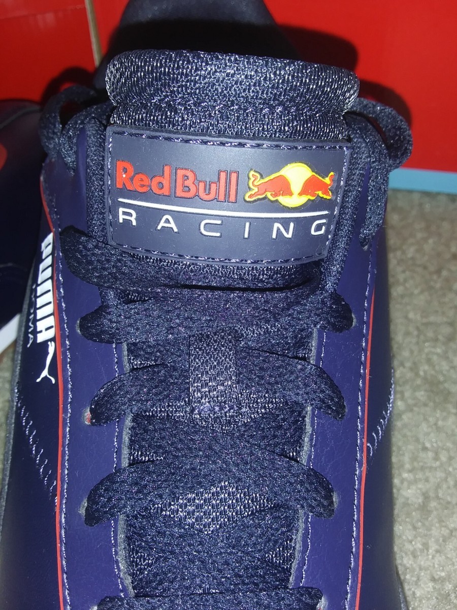 Size 8.5- PUMA RBR ROMA VIA. Red Bull Racing night sky/red | eBay