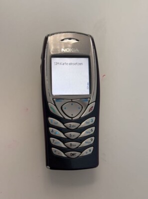 Nokia 6100 Blau NPL-2 guter Zustand, volle Funktion, Garantie, Geprüft Accu Neu