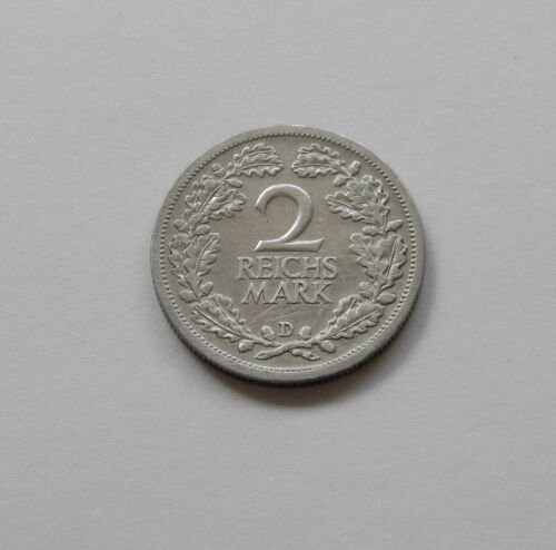 WEIMAR: 2 Reichsmark 1926 D, J. 320, muy bonito+ - Imagen 1 de 2