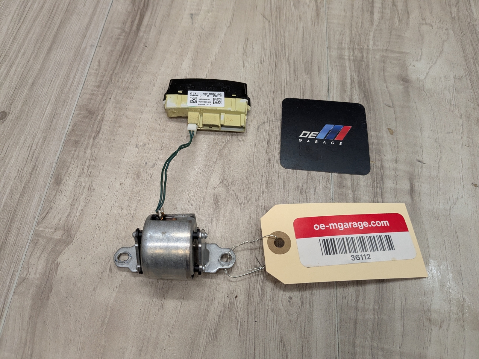 OEM BMW F02 F10 F12 F13 Steering Wheel Vibration Module Harness with Motor