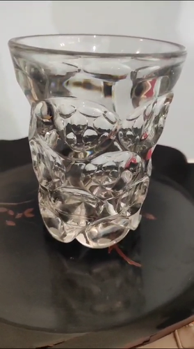 Old English Thomas gammon Birmingham pressed molded flint glass tumbler - Video 1 of 1