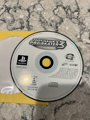 Jeu PlayStation 1 - Tony Hawk's Pro Skater 3 - Version Française - Très Bon État