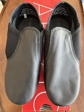 Capezio EJ2 Jazz Shoes Black Women  s Split-Sole Slip-On Sz 4 1/2W