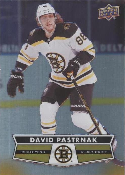 2021-22 Upper Deck Tim Hortons Collector's Series - David Pastrnak #88 - 1 of 1