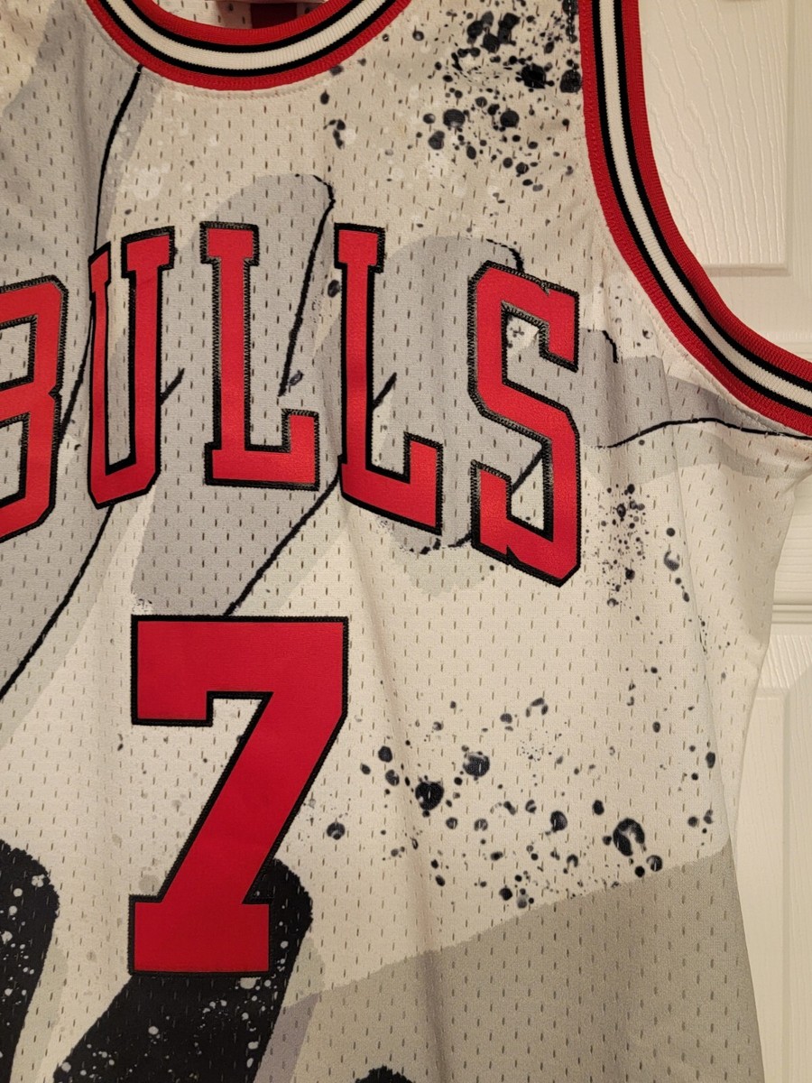 Maillot NBA Mitchell & Ness Chicago Bulls 1996 - Toni Kukoc - Taille S - Occasion - Modèle Swingman