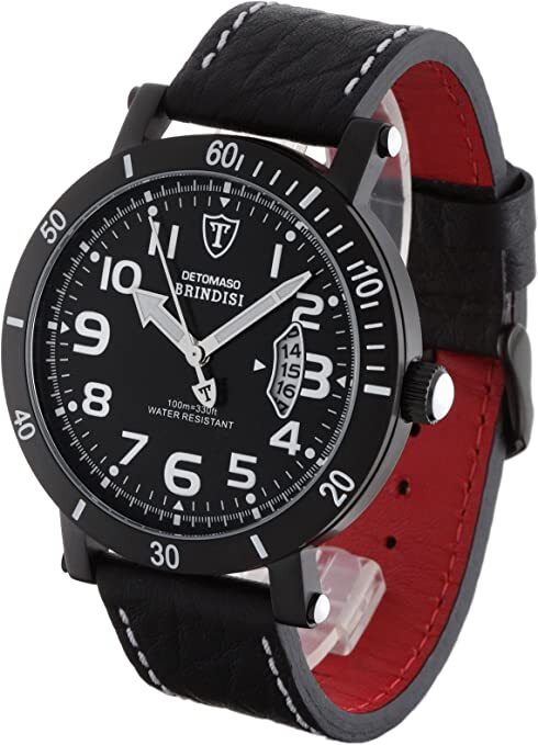 Montre Homme DETOMASO Étanche 100M Chrono Brindisi Sport Acier