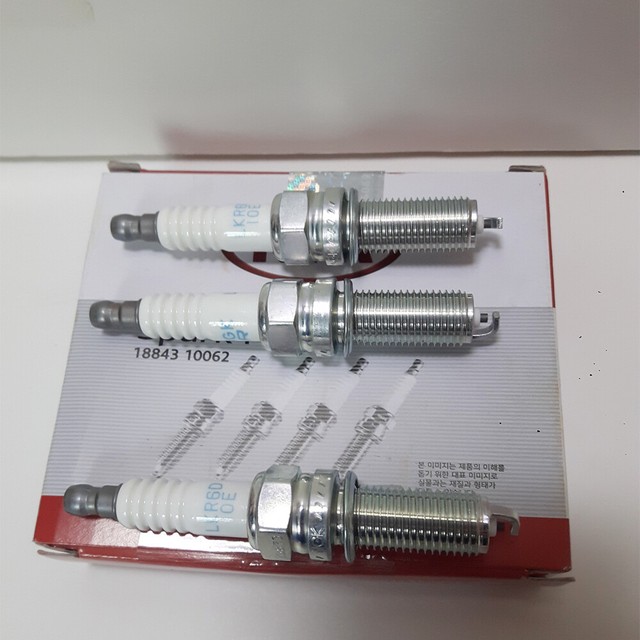 GENUINE OEM Spark Plug 3P 1Set for KIA Picanto 1.0L 1.2L 2011