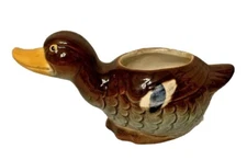 GOEBEL Mallard Duck Planter - Z35 Vintage 3" tall W. Germany