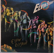 Elvin Bishop signed "Struttin' My Stuff LP R&R & Blues HOF Paul Butterfield Band