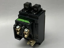 P1515 Pushmatic Bulldog ITE Gould 1515 Twin Duplex BREAKER 15 Amp No CLT Tab