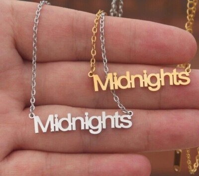 Midnights Halskette Gold Silber ideal Epochen Tour Kostüm für Taylor Swift Konzert