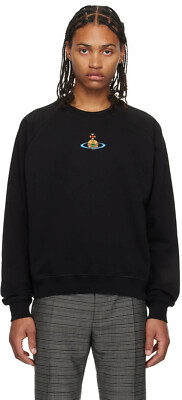 Vivienne Westwood| (RAGLAN SWEATSHIRT (3I010004 J006O K Vivienne Westwood Centre Orb Logo Raglan Sweatshirt 3I010004