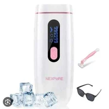 NEXPURE Laser Hair Removal Device, Permanent Painless / Women & Men Body Hai
