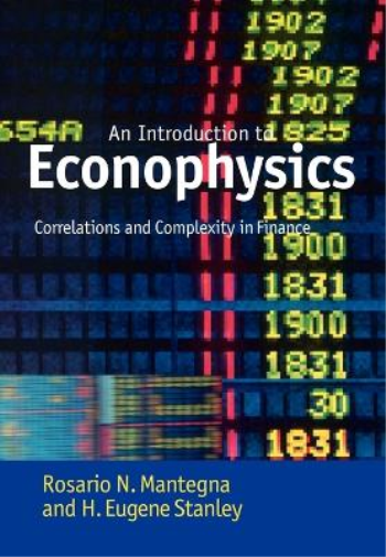 Rosario N. Mantegna H. Eugene Stanley Introduction to Econophysics (Tascabile)