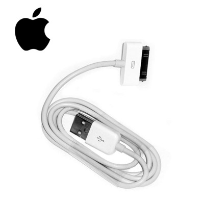 USB Dock 30 Pin DatenKabel für iPhone 3G/3GS/4/4S iPad 1/2/3 iPod Classic Weiß