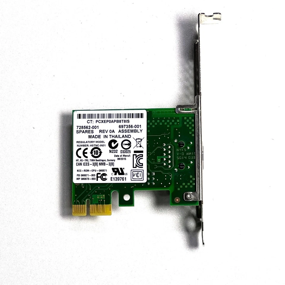 Lot of 10 Intel I210-T1 PCIe 1 Port Gigabit Ethernet Server Adapter 2.5 GT/s - Image 3 of 4