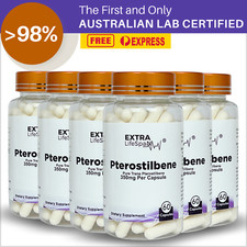 Trans Pterostilbene 350 mg Capsules Australia...