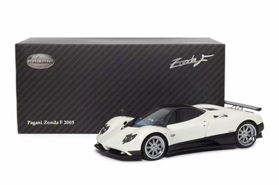 Almost Real 1:18 Pagani Zonda F 2005 Alloy Diecast Model Car White Collection