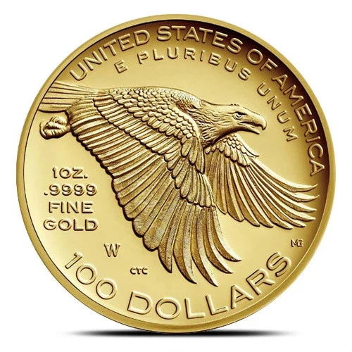 2017-W 1 oz High Relief 225th Anniversary American Liberty Gold #6