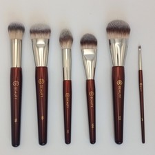 BRAND NEW BK Beauty Set of 6 Makeup Brushes no box