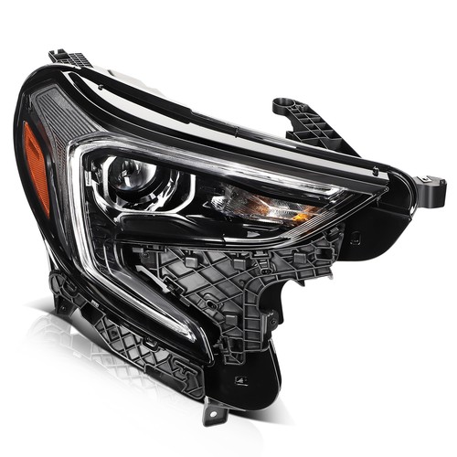 For 2018-2021 GMC Terrain Headlights Assembly RH Side Replace Black Housing - Picture 5 of 8