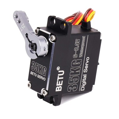 BETU 35kg Waterpoof Servo, Full Aluminum Case and Stainless Steel Gear Servo,...