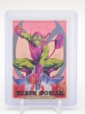 GREEN GOBLIN 2024 SKYBOX MARVEL MASTERPIECES '92 PLATINUM CLEAR CUT #36 Q2264