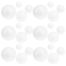 240 Pcs Handmade Foam Balls for Crafts Crafting Blank Decoration