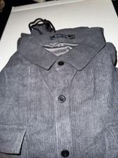 Large Gray Corduroy Leisure Suit NEW Shipping Included