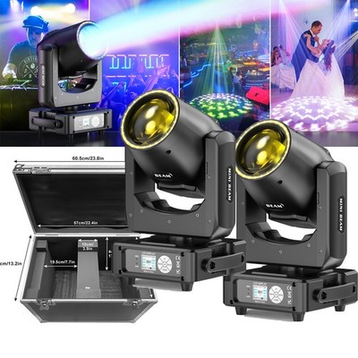 350W LED Moving Head Light RGB Gobo Beam Stage DMX Spot Lighting Halloween Club