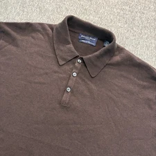 Austin Reed Pullover Knit Shirt Sweater Men’s 2XL Cashmere Silk Blend