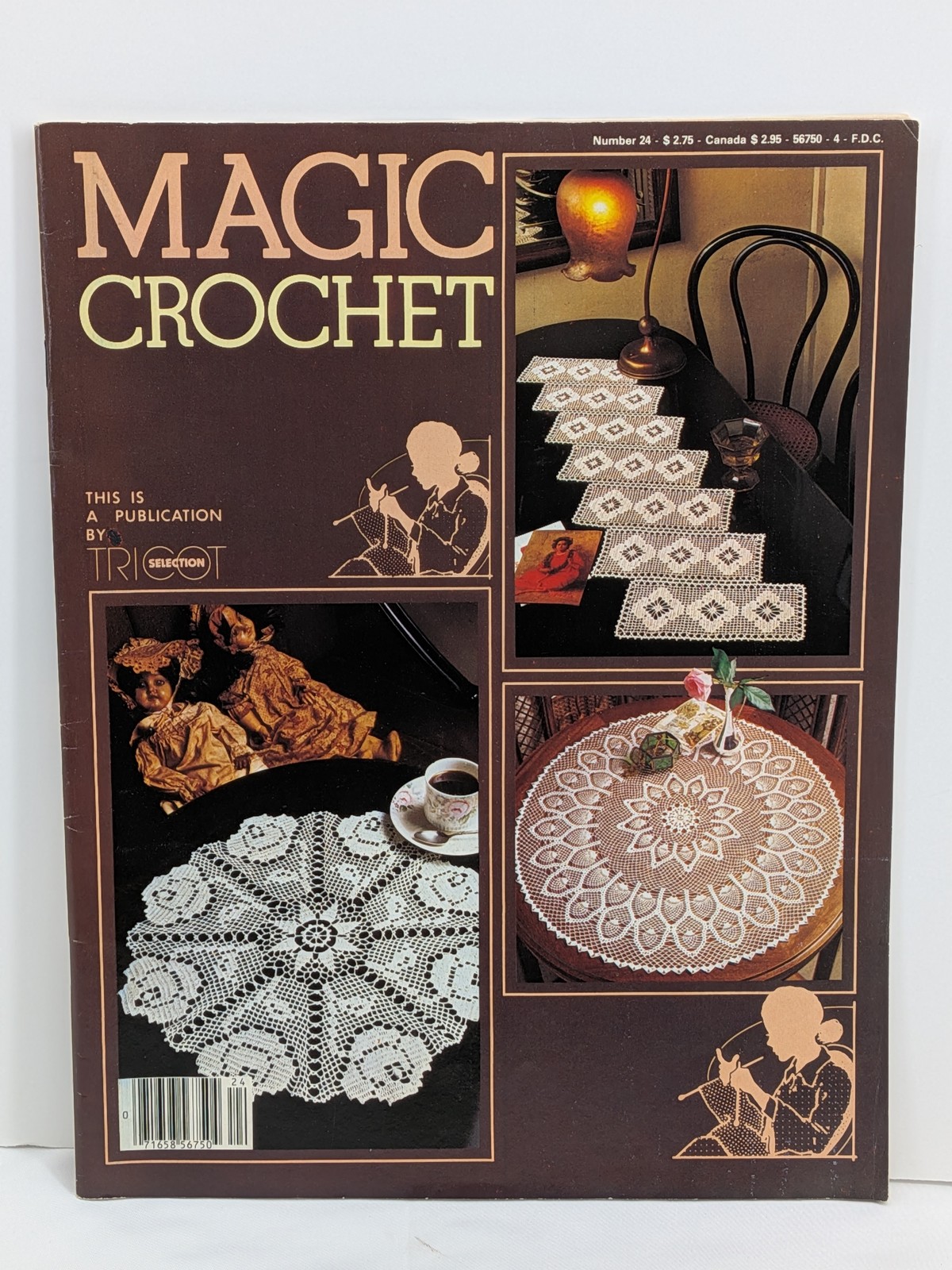 Magic Crochet Magazine Issue No. 24 March 1983 Vintage Craft Patterns