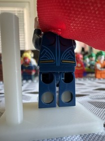 LEGO Superman Dark Suit minifigure 76044 76087 Super Heroes DC mini figure