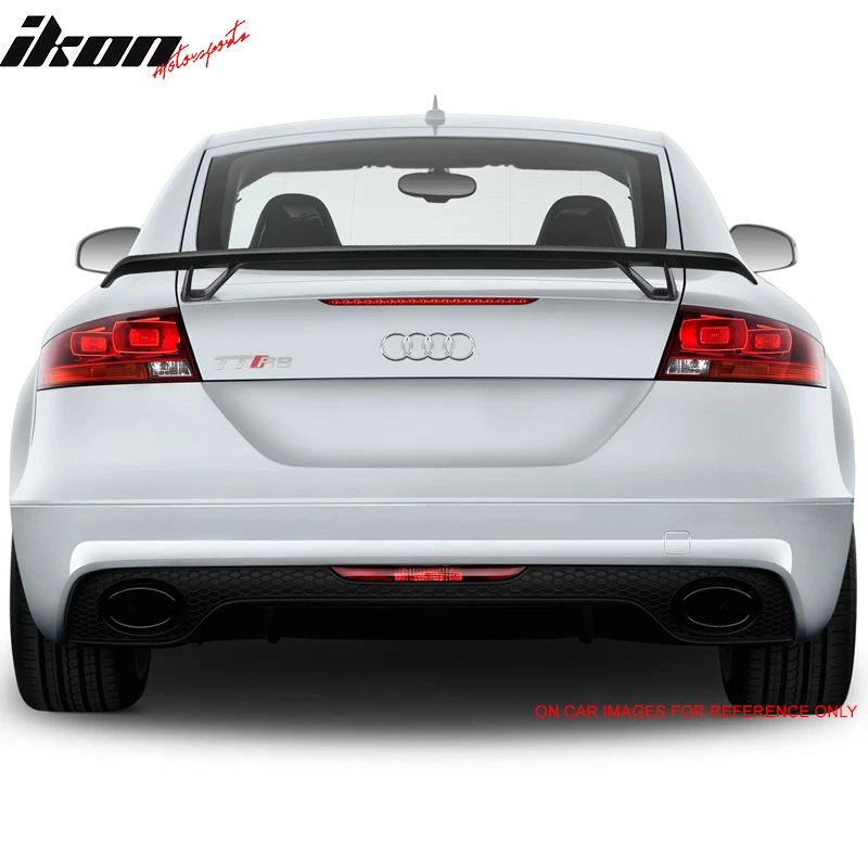 Fits 08-19 Audi TT MK2 8J MK3 FV 8S 2-Door RS Carbon Fiber CF Trunk Spoiler Wing - Imagem 3 de 4