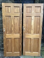 Solid Pine Internal Doors X2 197.5cm X 68cm