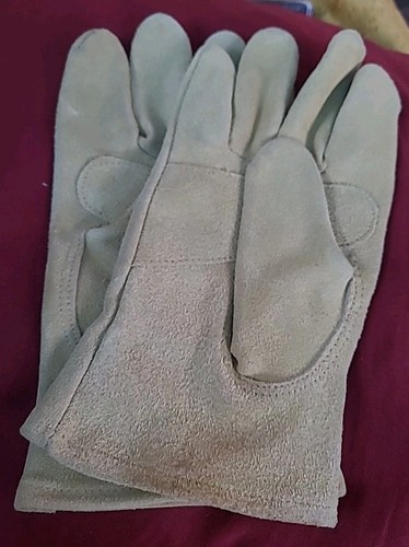 Leather Gloves, Wells Fargo, Leather, Golden Tan - Picture 3 of 6
