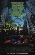 Judith Hoag Autographed Teenage Mutant Ninja Turtle 11 x 17 Poster