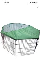 Sunshield Safety Cover for Metal Run Netting Only for Pet PlayPen