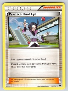 Psychic's Third Eye 108/122 BREAKpoint Uncommon Trainer